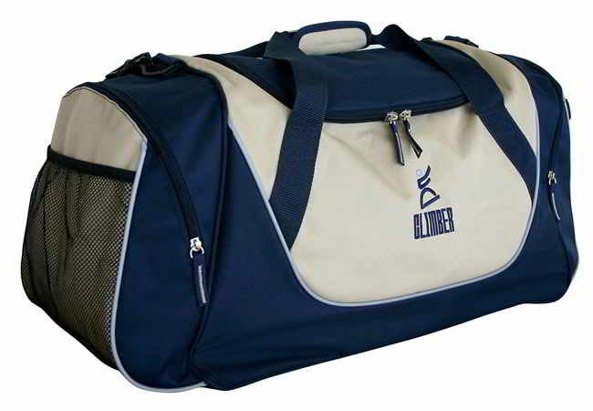 navy sandstone sports bag